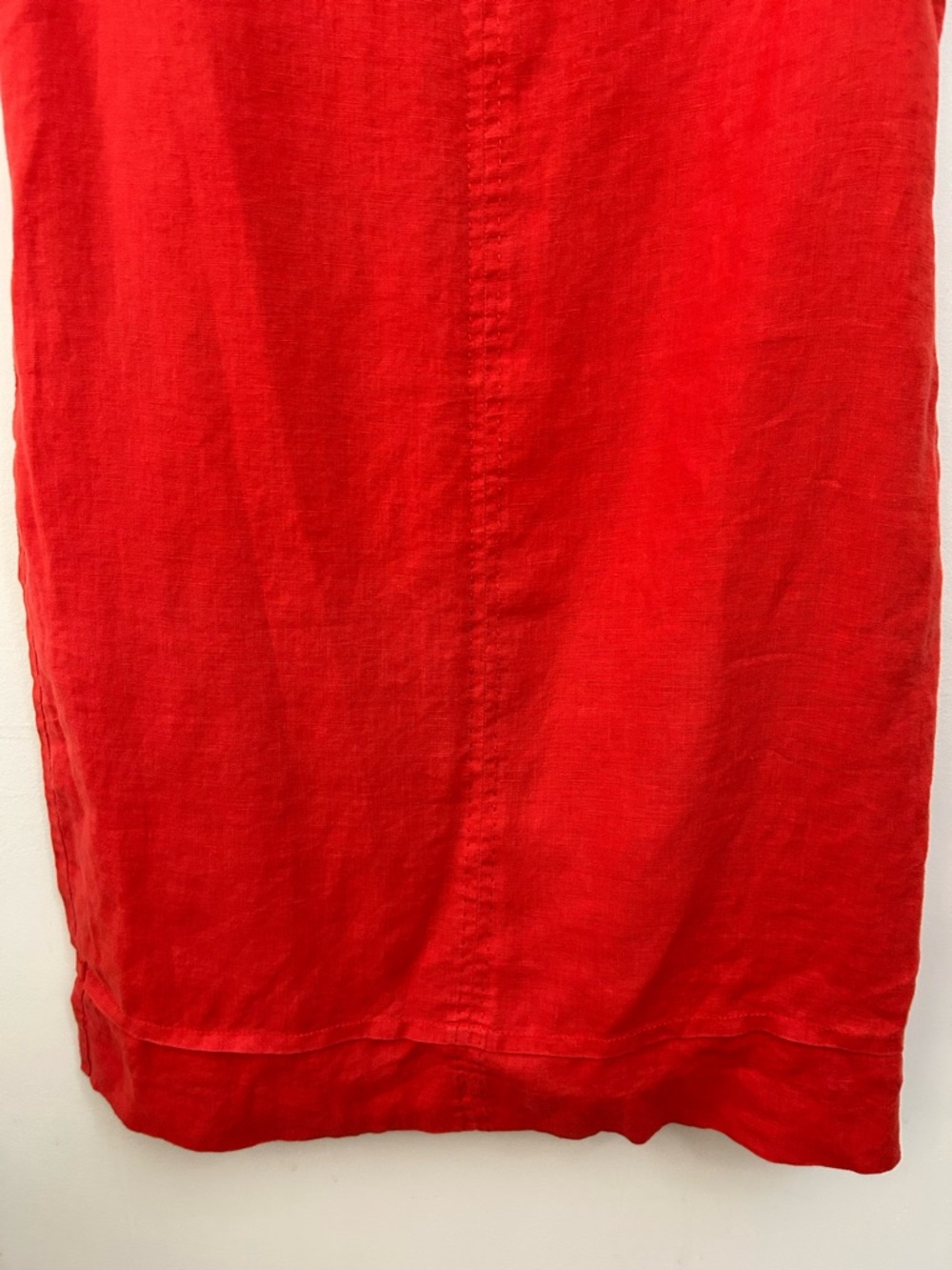 Noa Noa Linen Sleeveless Shift Dress Pockets - Picture 4 of 10
